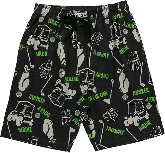 Lazy One Pajama Shorts for Men, Men's Pajama Bottoms, Sleepwear