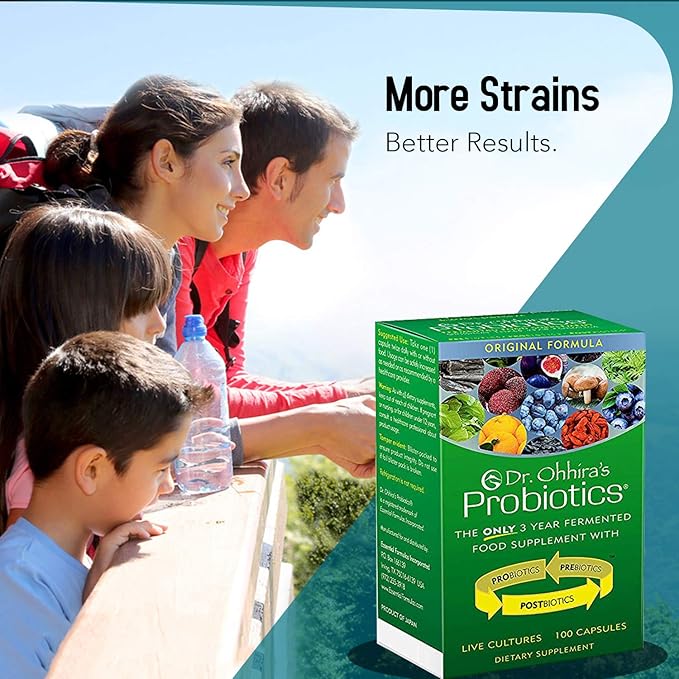 Dr. Ohhira's Probiotics, Daily, Original Formula, 100 Caps with Bonus 10 Capsule Travel Pack, No Refrigeration, Non-GMO