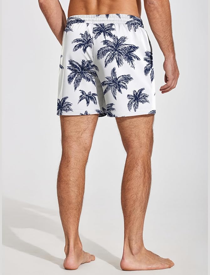 Deyeek 5.5 Inch Mens Pajama Shorts Sleep Cotton Lounge PJ Lightweight Elastic Waist Drawstring Nightwear Bottom with Pockets