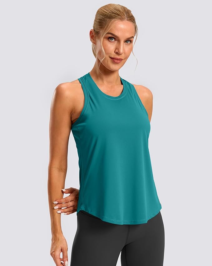 G Gradual Women's Workout Tank Tops Racerback Athletic Yoga Tops Loose Fit Sleeveless Running Gym Sports Shirts for Women