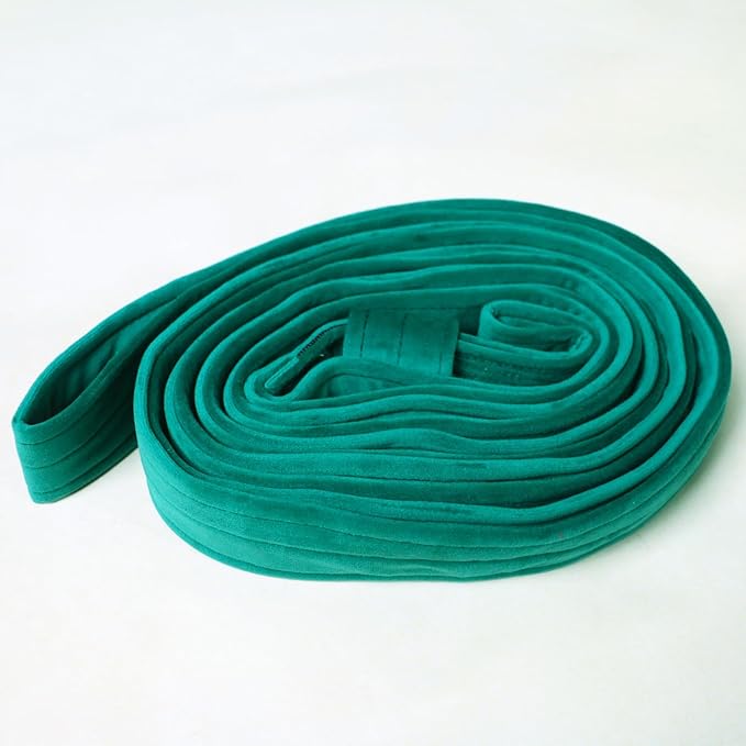 9ft 2.75m Aerial Straps Ropes Yoga Aerial Acrobatics Body Aerial Loop Trapeze Circus Apparatuses Equipment Three-Layer Straps 1 pairs