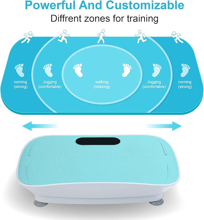Smart Auto Vibration Plate – 10-Level Silent Shaker Machine for Weight Loss, Toning & Massage | No-Remote Patented Start-Stop, Quiet Motor, 10-Min Auto Workout for Unisex