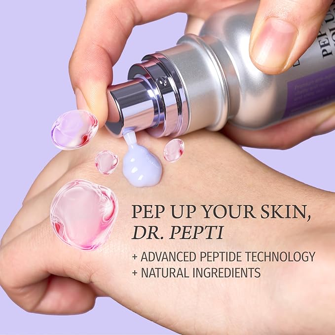 DR.PEPTI PEPTIDE VOLUME MASTER ESSENCE 3.55 Fl Oz | 11 Peptides Hydrating Serum | Age-Defying Facial Serums for Wrinkles, Crow's feet | Face Lifting Essence | Bubble Skin Care Serum (105ml)