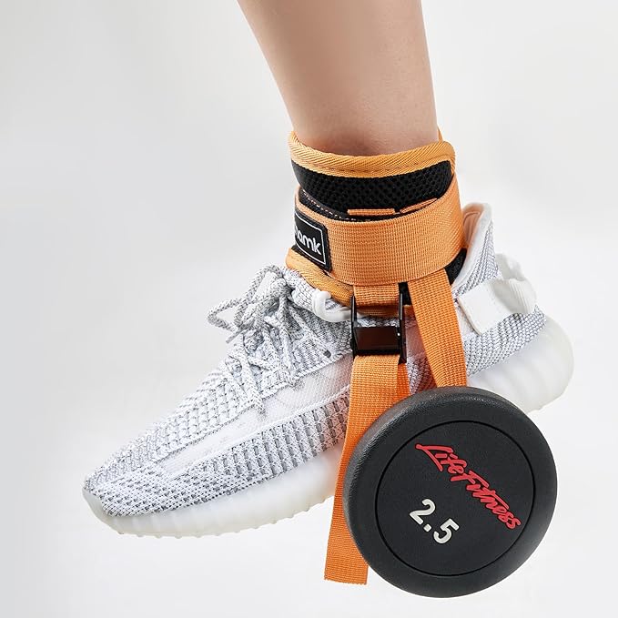 Adjustable Adjustable Feet Dumbbell Attachment,Feet Weight Lifting-Foot Weights for Exercise, Leg Extensions,Tibialis Trainer,Leg Lift Exercise Equipment
