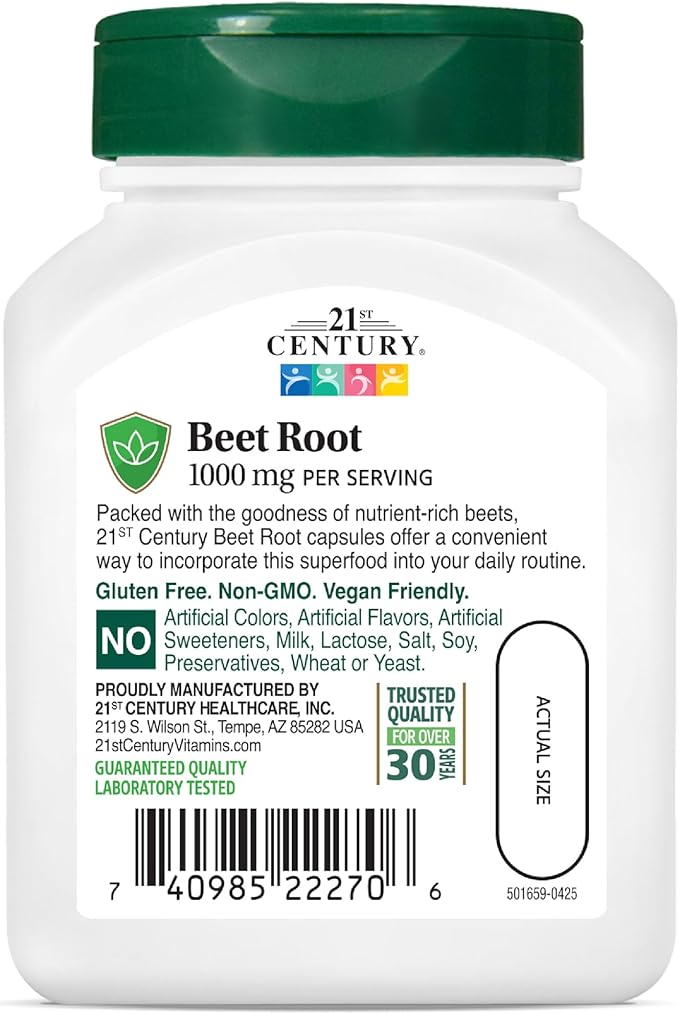 21st Century Glutathione 500 mg Plus Milk Thistle Extract & Alpha Lipoic Acid Capsules (120 Count), Reduced Form, Combats Harmful Radicals, Supports Cellular & Immune Health, Non-GMO, Gluten-Free
