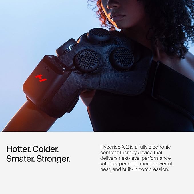 Hyperice X2 Shoulder - Advanced Heat and Cold Contrast Therapy - Pain and Inflammation Relief - Provides Increased Range of Motion - FSA-HSA