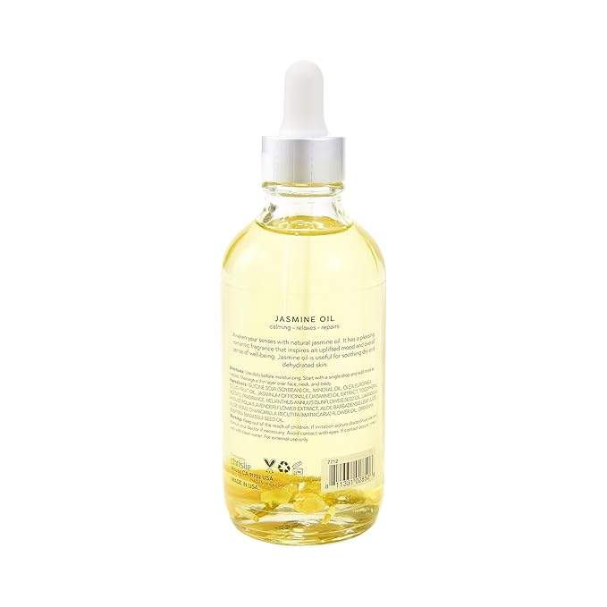 Jasmine Oil for Face & Body – Hydrating, Nourishing & Soothing Skin Care with Natural Floral Extracts – Ideal for Dry, Sensitive & Acne-Prone Skin