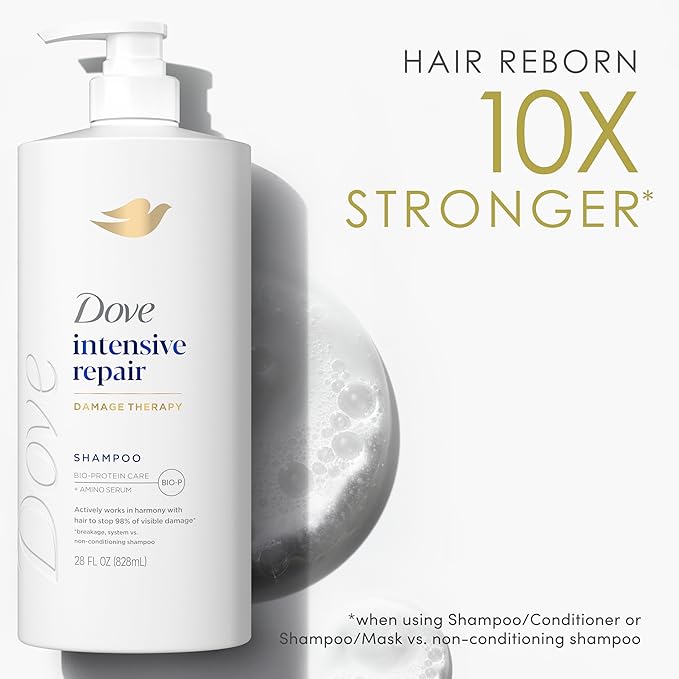 Dove Shampoo Intensive Repair 28 Fl oz Conditioner Intensive Repair 28 Fl oz