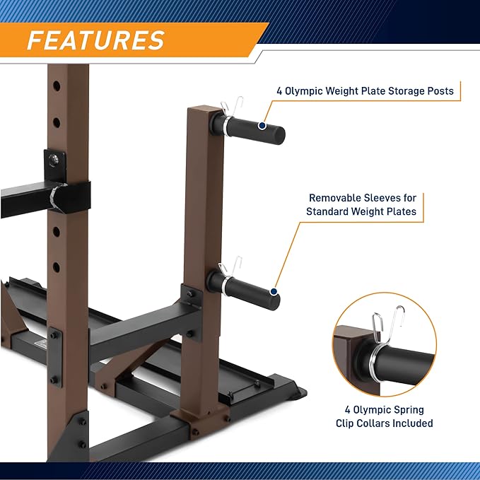 Steelbody Industrial Inspired Heavy Duty Home Gym System for Bodybuilding and Strength Training Available for Full Cage, Squat Rack and Power Tower