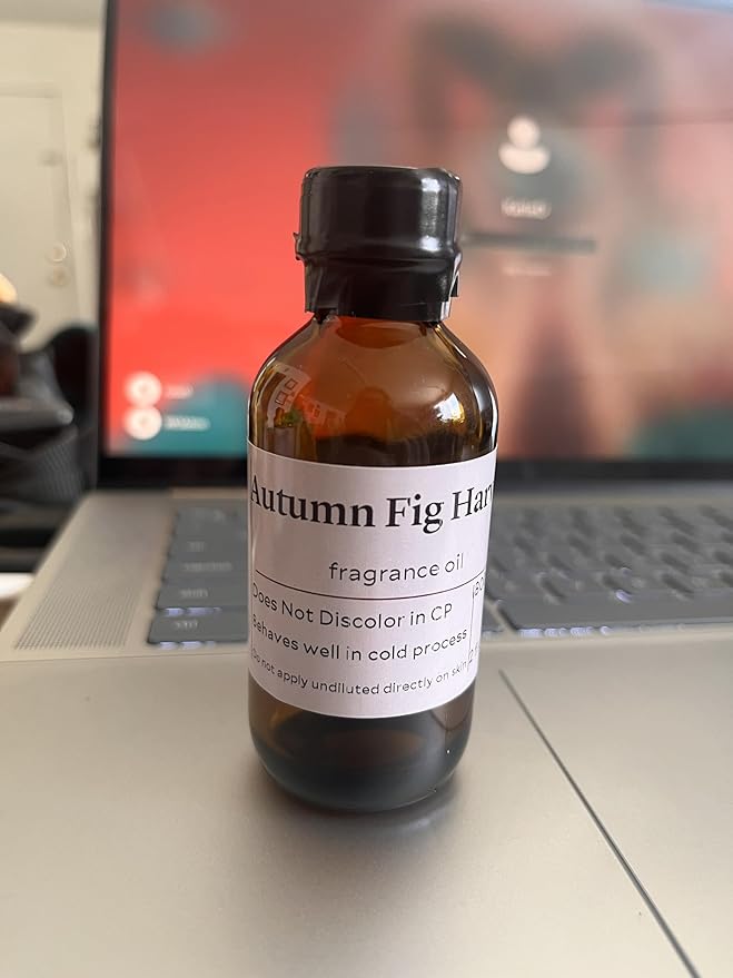 Bramble Berry Autumn Fig Harvest Fragrance Oil 2 oz | Warm Fall Scent for Soap Making, Candles, Bath Bombs, Lotion, Wax Melts & Skincare | Vegan, Paraben & Phthalate Free, Skin Safe, DIY Essential