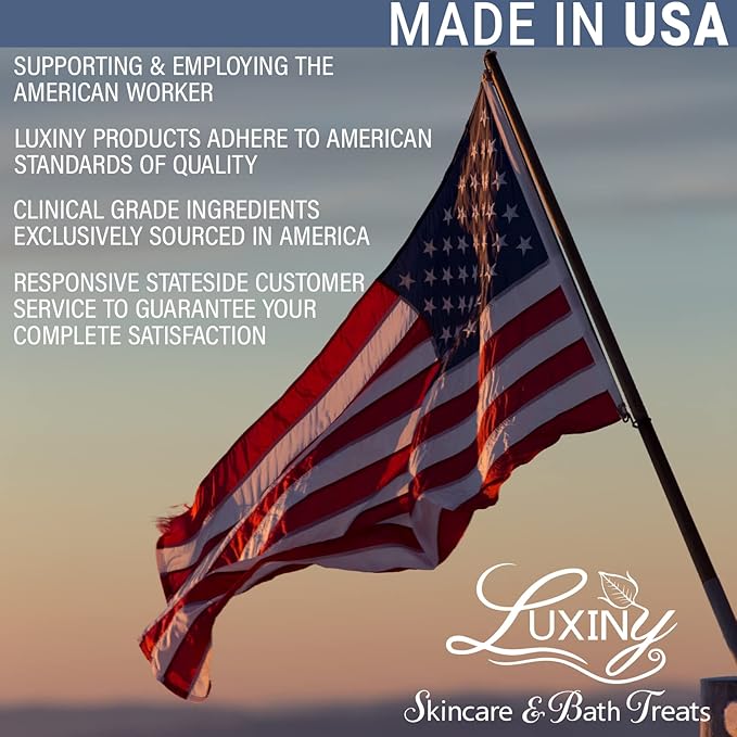 Shower Bombs Aromatherapy in Your Shower, American Made by Luxiny, Shower Steamer Tablets Melt to Release a Fragrant Vapor for Natural Stress Relief – Pack of 4 XL Steamers (Rosemary Lavender)