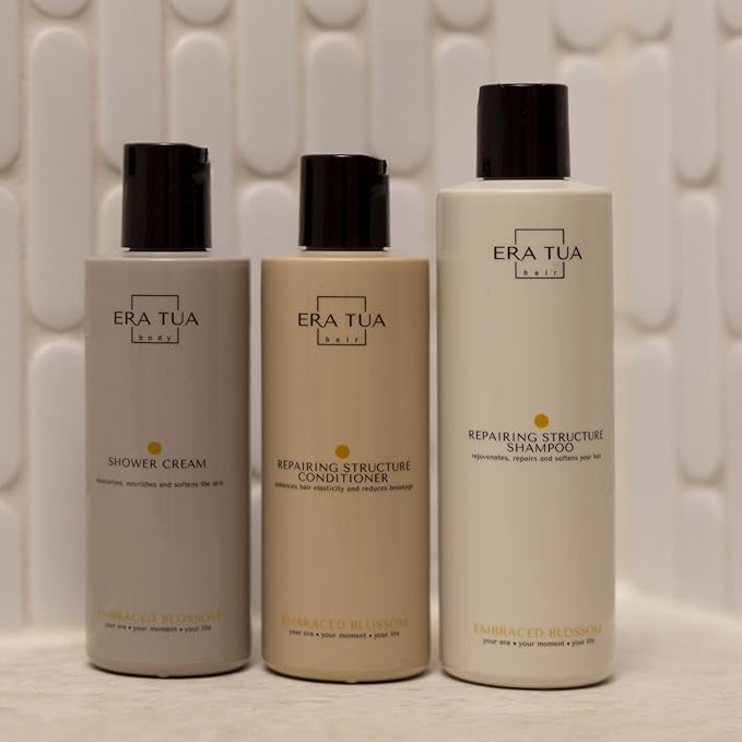 Embraced Blossom Shampoo | Dutch Made & Formulated Repairing Shampoo for Damaged Hair | Sweet Scent of Neroli, Orange Blossom & Jasmine 750ml