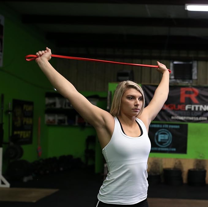 WODFitters Pull Up Assistance Band for Stretching, Mobility Workouts, Warm Up, Recovery, Powerlifting, Home Fitness and Exercise…