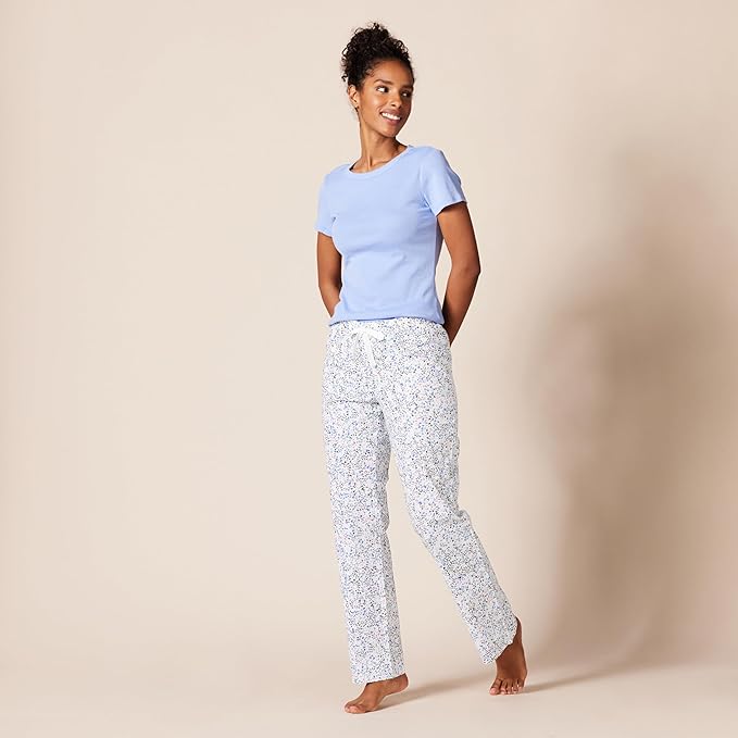 Amazon Essentials Women's Poplin Sleep Pant