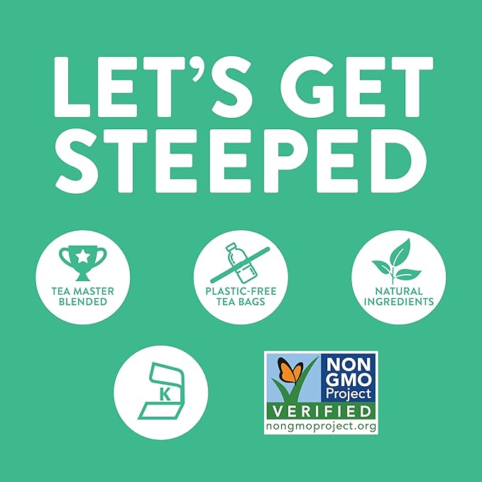 Stash Tea Wild Raspberry Hibiscus Herbal Tea, Box of 100 Tea Bags (Packaging May Vary)