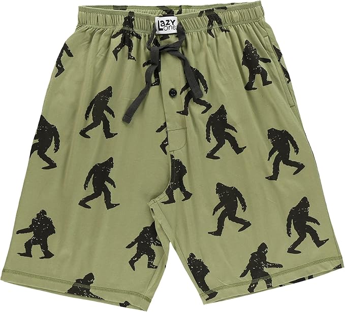 Lazy One Pajama Shorts for Men, Men's Pajama Bottoms, Sleepwear