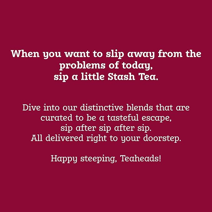 Stash Tea Decaf Chai Spice Black Tea, Box of 100 Tea Bags (Packaging May Vary)