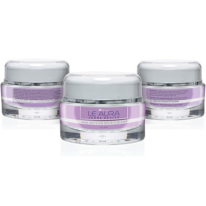 Le Jeune Ageless Aura Revive - Age Defying Moisturizer - Anti Aging Night Cream - Feel the youth and beauty return to your skin each night as you treat your face with our gentle yet potent skin cream