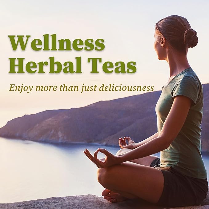 FullChea - Nettle Leaf Tea Bags, 25 Teabags, 1.5g/bag - Naturally Stinging Nettle Tea - Support Eye Health & Strengthen Bones