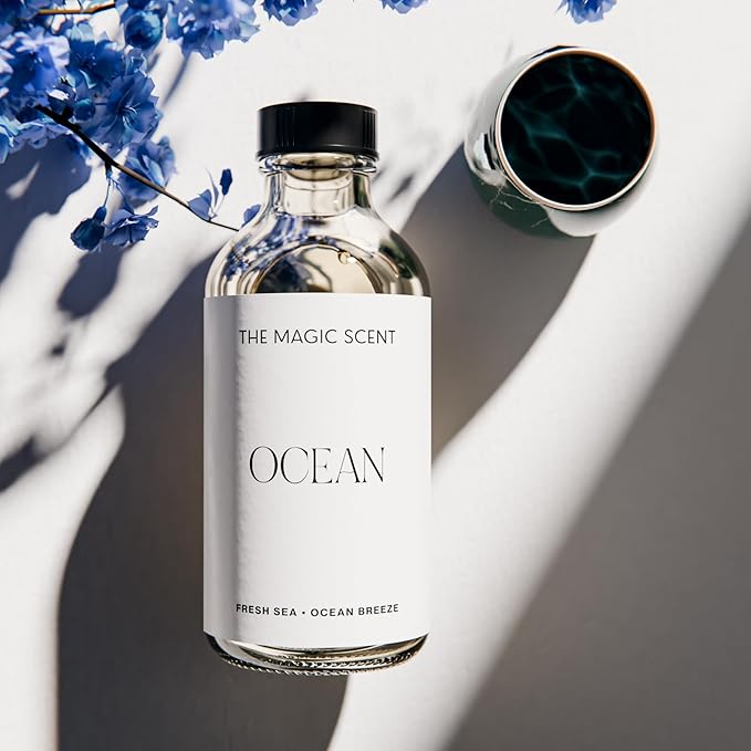 The Magic Scent Ocean Diffuser Oil - Hotel & Home Luxury Scents Inspired by Bali Resort - Oil Scents for Home Designed for Use in All Diffusers - 8.5 fl oz, 250 mL