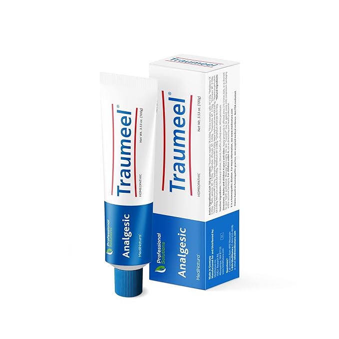 MediNatura Traumeel Ointment Topical Pain Relief for Muscle Back Injury or Exercise Related Pain & Soreness Arnica + 13 Active Ingredients - Made in Germany - 3.53 oz