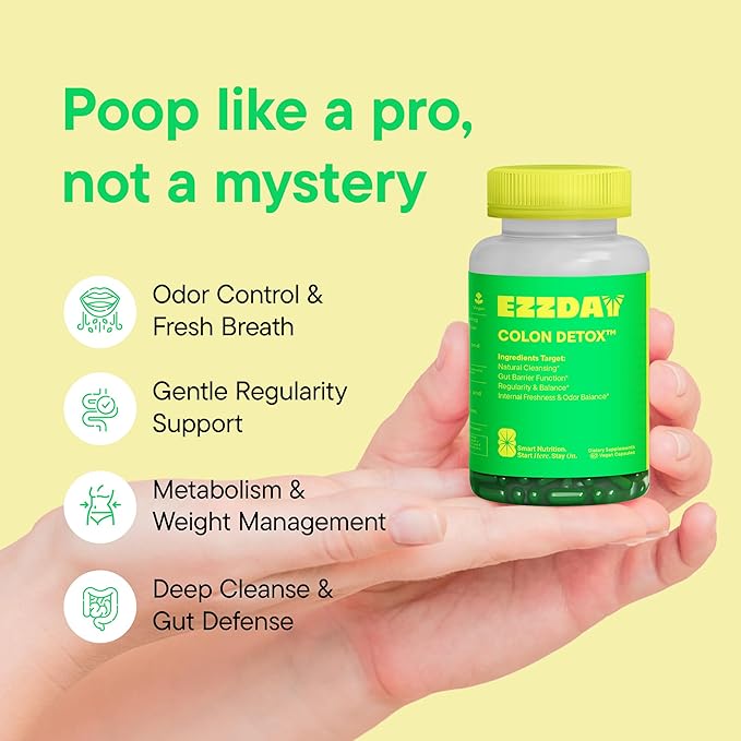 Colon Detox Cleanse | Beyond 14 Day Cleanses | Herbal Intestinal Cleanse & Constipation Relief Capsules with RenewElixir™ 10-in-1 Herbs & Probiotics for Gut Health, Bloating & Weight Support