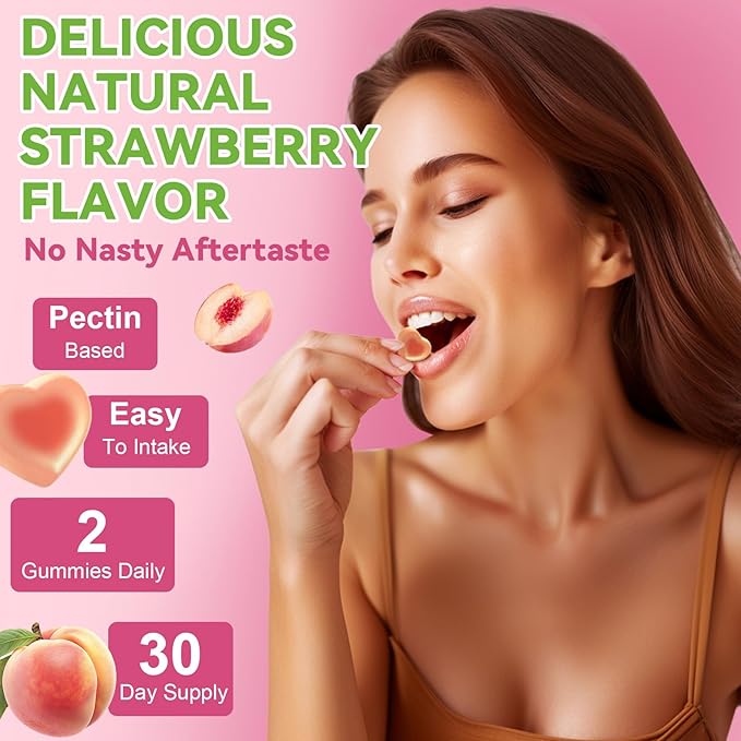 Totaria Sugar Free Multivitamin Gummies for Women 14+ w/Iron, Inositol, Folate, Biotin, Womens Daily Multivitamin Gummy w/Vitamin A, C, B, D3, K2, for Hair, Skin, Energy, Immune, Peach Flavor