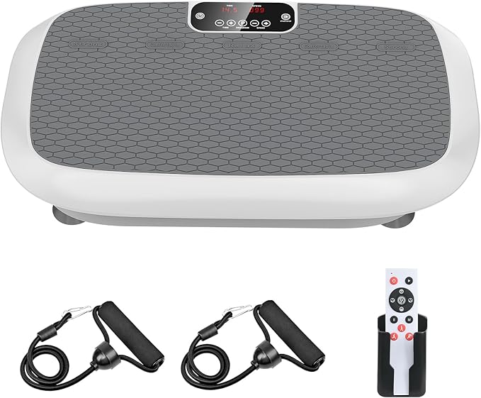Premium Vibration Plate Exercise Machine for Lymphatic Drainage, Weight Loss, Whole Body Workout Power Vibration Plate, Shake Plate,Home Gym Fitness Equipment
