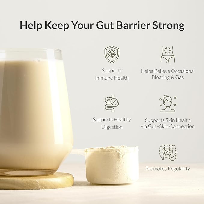 Microbiome Breakthrough Repair Powder - Vegetarian Vanilla - Contains Probiotics for Men and Women - Gas & Bloating Relief - GI Revive - Improves Gut Health - 30 Servings - 150g
