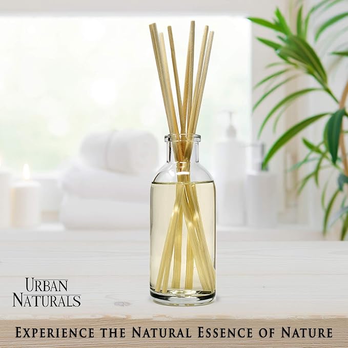 Urban Naturals Bowties & Bourbon Reed Diffuser Gift Set | Dark Oak, Bergamot & Bourbon | Made in The USA