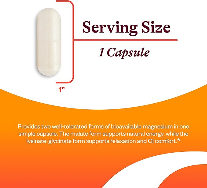 Seeking Health Optimal Magnesium - Mineral Supplement Aids Optimal Magnesium Absorption - Bioavailable Forms of Magnesium for Energy, Sleep & Bone Health Support - 150 mg, 90 Capsules