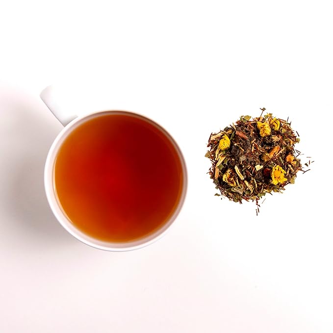 Pure And Easy Tea, Cardio Care, Heart Health & Blood Pressure Support, Herbal Wellness Tea, Caffeine-Free, 100% Natural Loose Leaf Blend, 100g/3.54oz