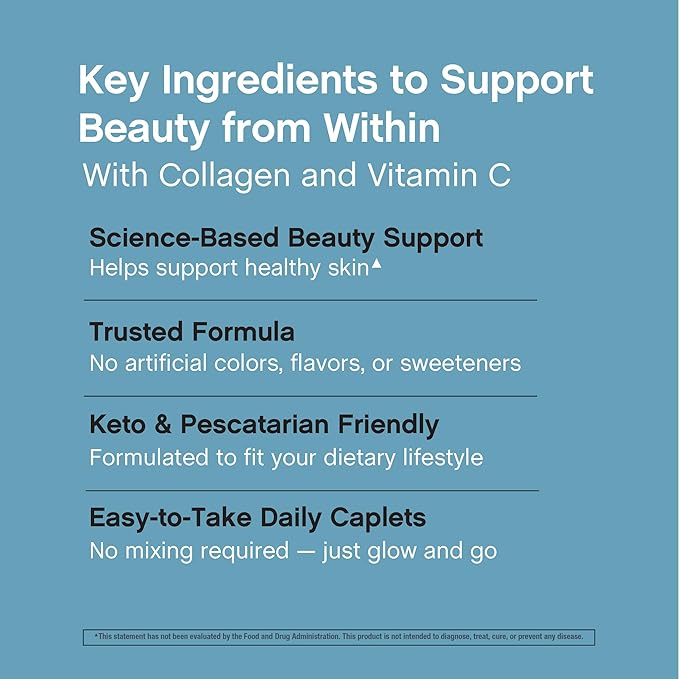 NeoCell Grass Fed Collagen Peptides | 400 Caplets | Types I & III Bio-Peptides | with Vitamin C | Superior Absorption Formula | for Women and Men