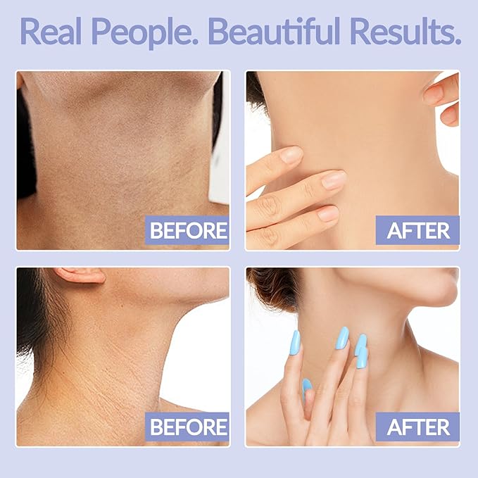 Neck Firming Cream, Tighten and Lift Neck Cream, Anti-Aging Neck Creams for Tightening Sagging Skin and Hydrating, Help Reduce Fine Lines & Wrinkles - 1.7 oz