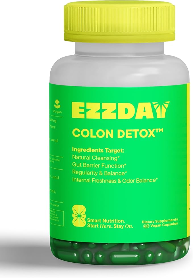 Colon Detox Cleanse | Beyond 14 Day Cleanses | Herbal Intestinal Cleanse & Constipation Relief Capsules with RenewElixir™ 10-in-1 Herbs & Probiotics for Gut Health, Bloating & Weight Support