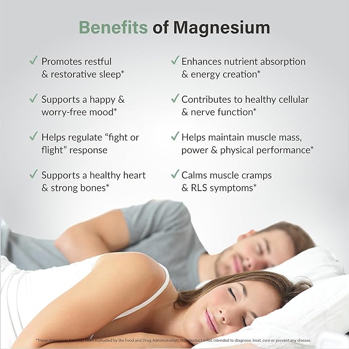 Organixx Magnesium Glycinate Supplement for Support Sleep, Muscle & Heart Health, 7 Type Magnesium Complex with Vitamin B6, Manganese Citrate, Gluten Free, Non GMO, 120 Capsules (60 Capsule 2 Pack)