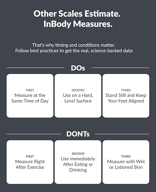 InBody Dial H30 Body Composition Scale | Smart Scale with BMI, Body Fat, Muscle Mass | Scale with App | Body Fat Measurement Device