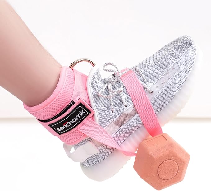 Adjustable Adjustable Feet Dumbbell Attachment,Feet Weight Lifting-Foot Weights for Exercise, Leg Extensions,Tibialis Trainer,Leg Lift Exercise Equipment