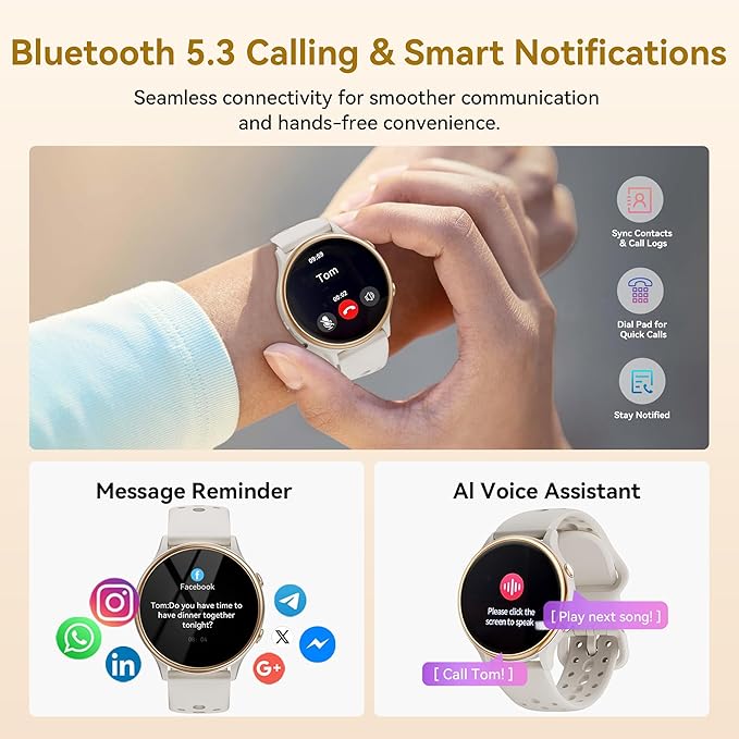 KEEPONFIT Smart Watches for Women, Fitness Tracker with Heart Rate & SpO2 Monitor, IP67 Waterproof Activity Tracker for Men & Women, Smart Watch for Android Phones and iPhone Compatible (Gray)