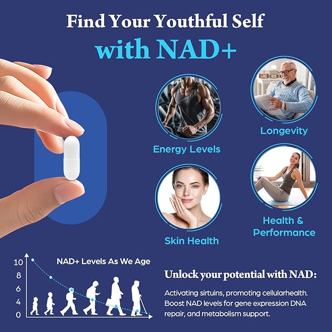 Strength NMNH Alternative with Trigonelline HCL 500mg & Resveratrol 100mg | NAD Supplement for Women & Men | Plant Extraction NAD+ Precursors for Energy Boost & Healthy Aging | 90 Capsules