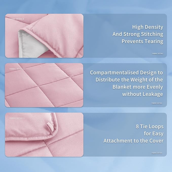 Topcee Weighted Blanket for Adults (15lbs 48"x72"), Minky Dots Heavy Blanket for Woman, Man Sleeping, Soft, Cozy and Cooling Weighted Throw Blankets, Machine Washable, Grey