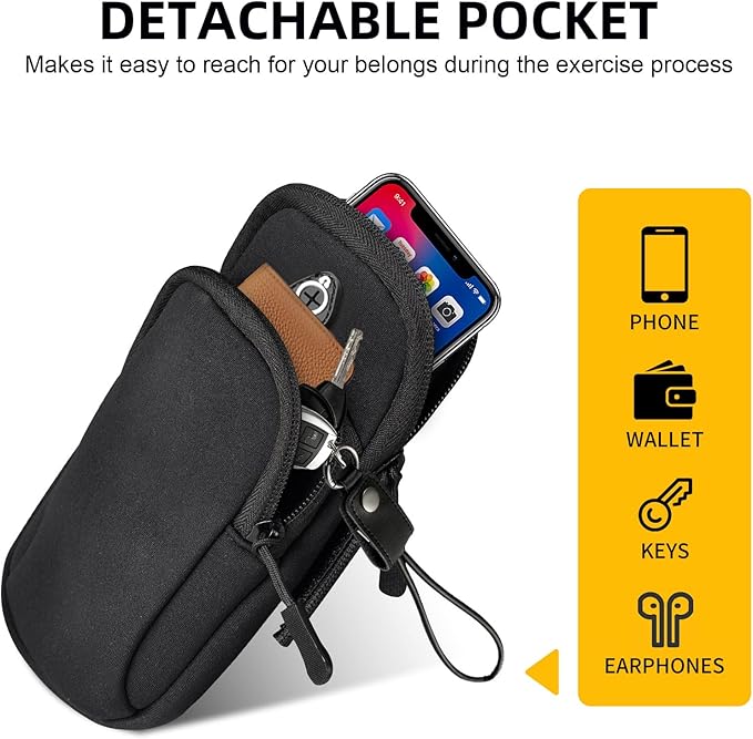 Prodigen Adjustable Weighted Vest Woman, 4-12lb/10-18lb Weight Vest with 6 Removable Weight Bags and Pocket | Weight Vest Men and Women for Walking, Running, Weight Loss, Strength Training