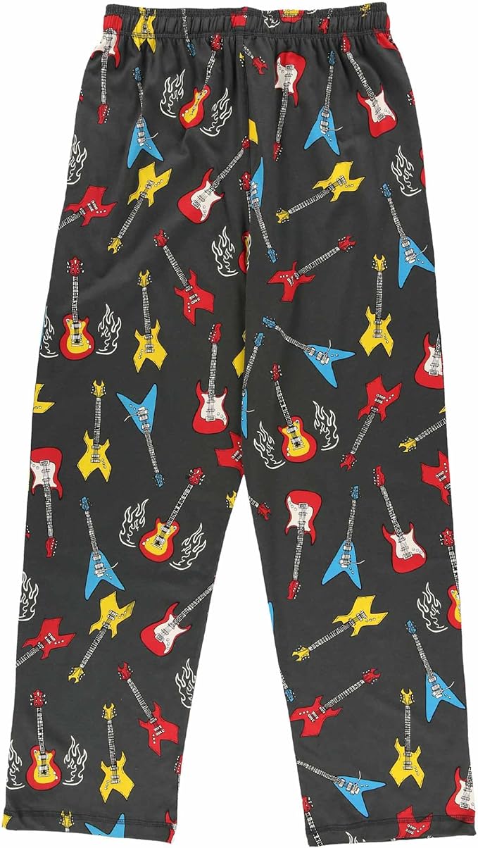 Lazy One Funny Ocean Pajama Pants For Men, Men's Separate Bottoms, Lounge Pants, Fishing PJs