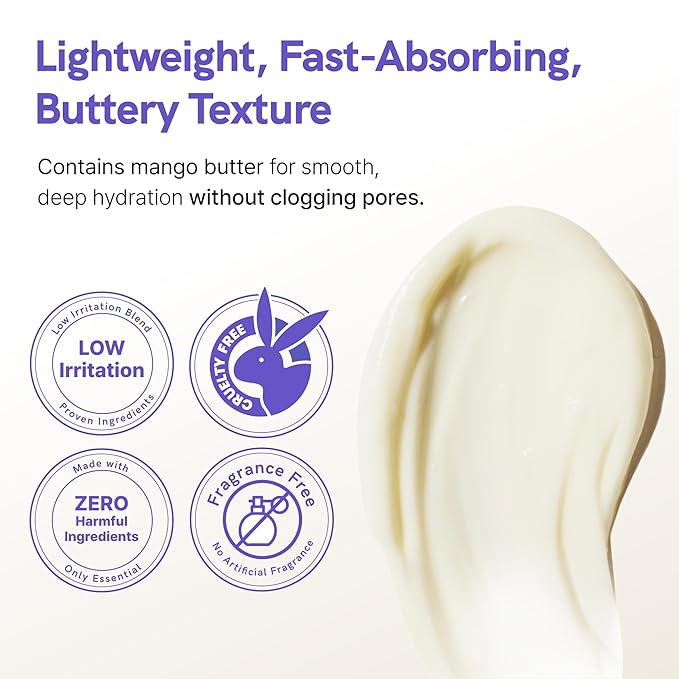 Korean Retinol 0.1% + Bakuchiol 0.5% Cream | Anti-Aging Cream for Face, Neck & Eyes | Fades Pigmentation, Dark Spots & Wrinkles | Gentle Daily Skincare for Beginners (30ml / 1.01 fl oz)