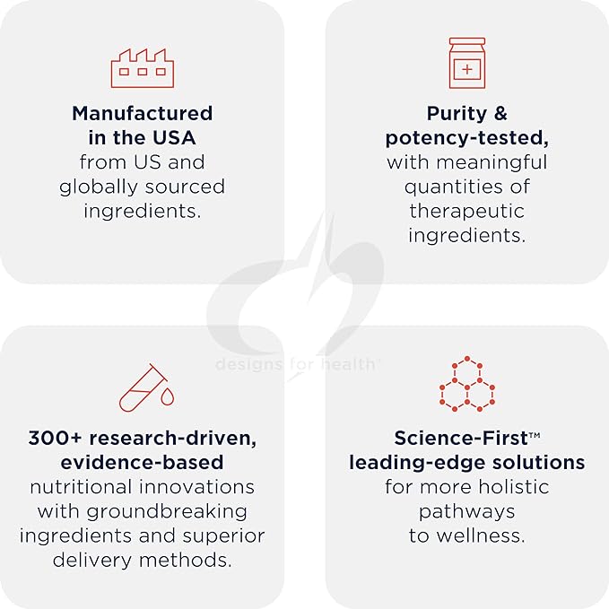 Designs for Health Whole Beauty Collagen - Collagen Peptides, Silica & Biotin Powder to Support Hair Skin and Nails - Support Hair Strength & Fullness (30 Servings)