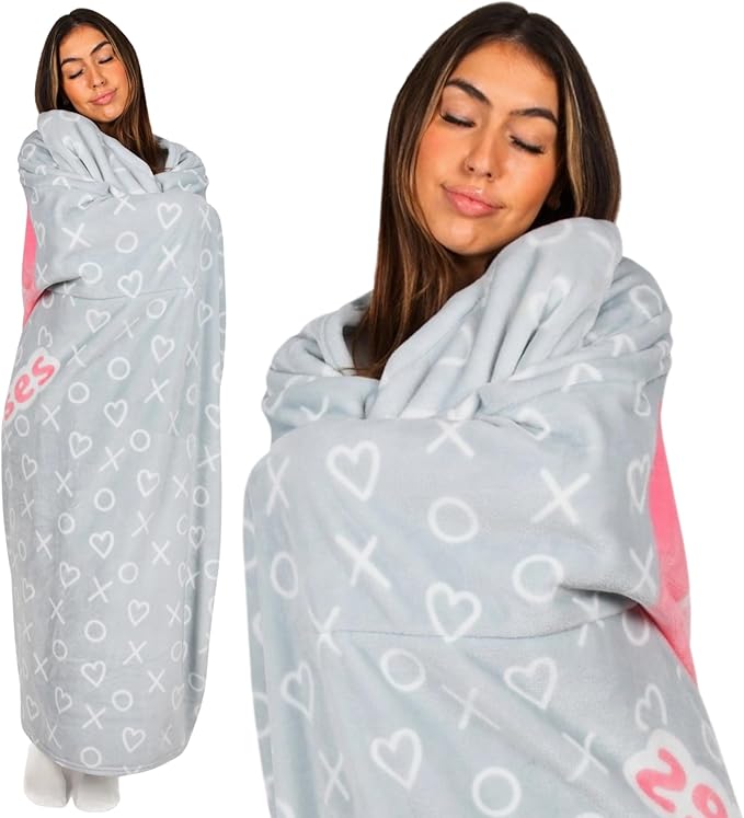 Wearable Blankets for Women, Adult Wearable Blanket Men, Top Christmas Gifts for Women, Wife Birthday Gift Ideas