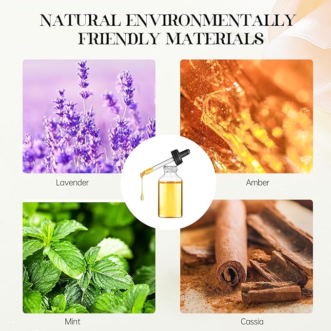 Premium Reed Diffuser Set - 8.8 oz (250 ml) Bedroom Bathroom Living Room Home Fragrance Products Rosemary&Mint Scent 1 Pack