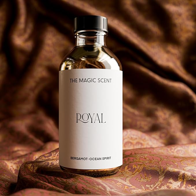 The Magic Scent Royal Hotel Diffuser Oil - Cold-Air & Ultrasonic Scented Oils for Diffuser Inspired by The Ritz Hotel, London - Essential Oils for Diffusers Aromatherapy - 8.5 fl oz, 250 mL