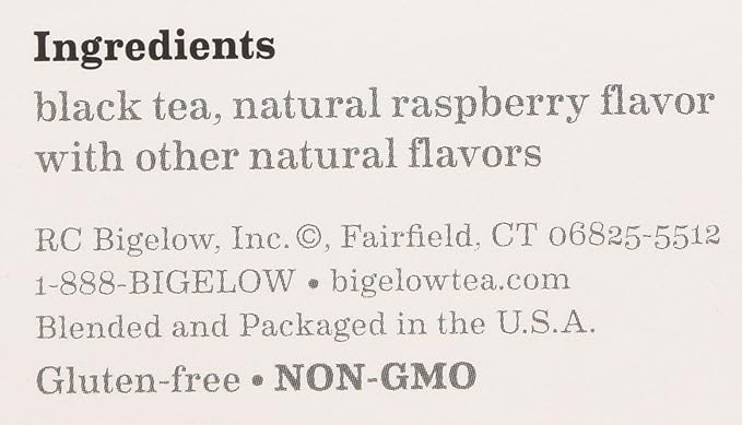 Bigelow Raspberry Royale Tea, 28 Count Tea Bags (Pack of 6)