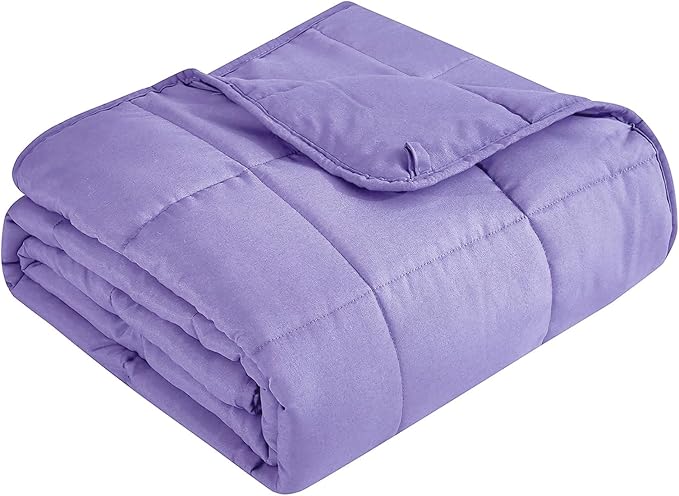 Topcee Weighted Blanket for Adults (25 lbs, 60" x 80") Queen Size Soft Cooling Heavy Blanket Sleeping, Apply to 240-260 lbs Body, Thick Breathable Blanket with Glass Bead, Easy Care